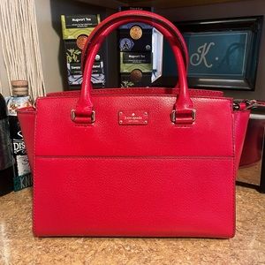Red Kate Spade Crossbody Bag
